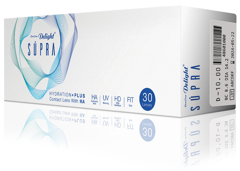 1-Day Delight SÚPRA Disposable Contact Lenses one day con