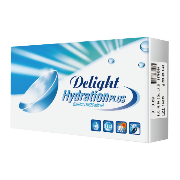 Delight Hydration PLUS Monthly Contact Lenses