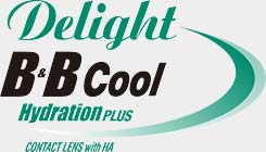 定期更換 Delight B&B Cool HydrationPLUS 隱形眼鏡