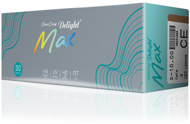 ONE-DAY Delight MAX Hydration PLUS Disposable Contact Lenses