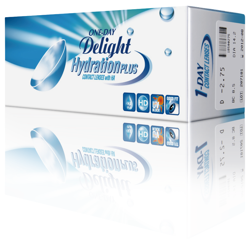ONE-DAY Delight HydrationPLUS每日即棄隱形眼鏡