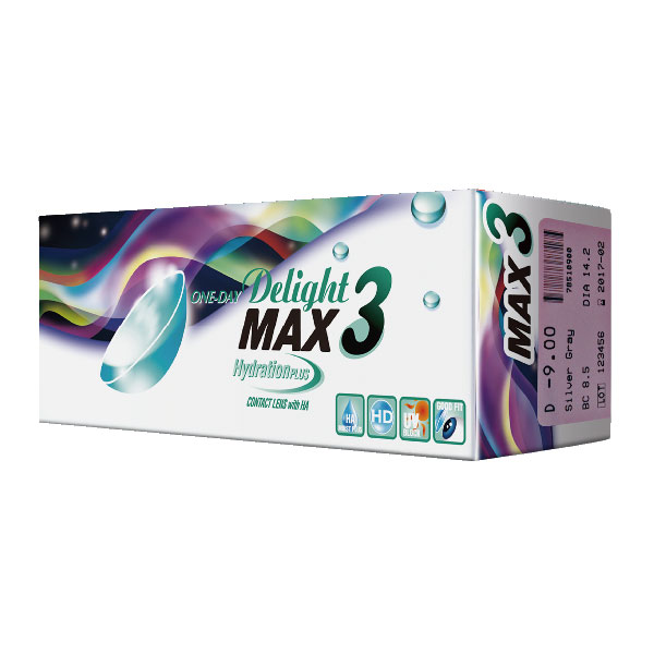 1-Day Delight MAX 3 Daily Contact Lenses